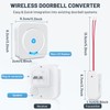 Besimlive Wireless Doorbell Extender for Existing Wired Doorbell (Just Like