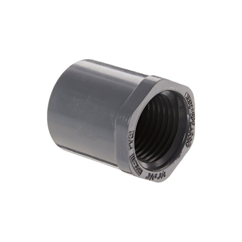 Spears 838-C Series CPVC Pipe Fitting, Bushing, Schedule 80, 3/4"