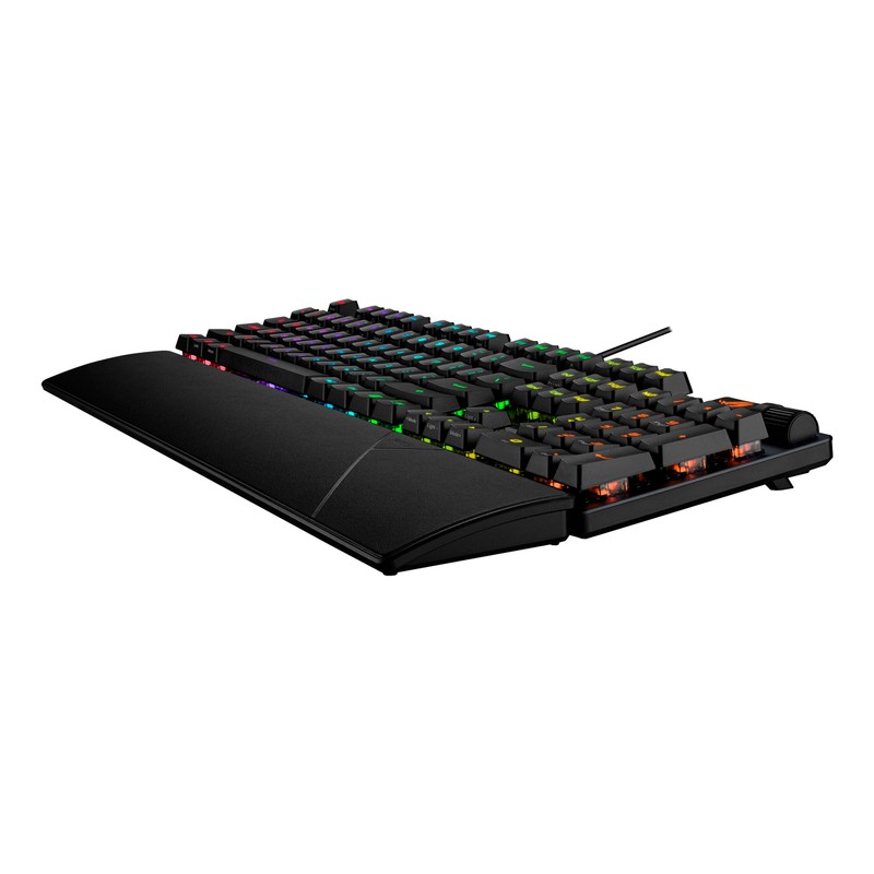 ASUS ROG Strix Scope II Gaming Keyboard, pre-lubed ROG RX