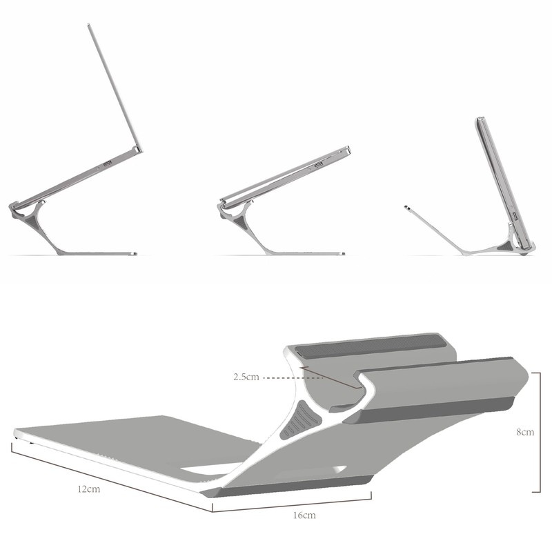 Laptop Stand - Lightweight, Compact and Multifunctional