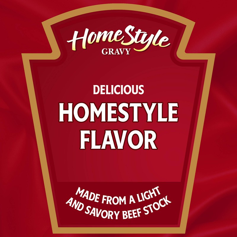 Heinz Homestyle Savory Beef Gravy (12 oz Jars, Pack of