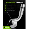 Main Burner Assembly Fit for Dometic Atwood LP Gas 6