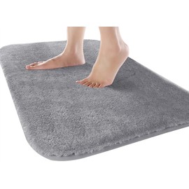 HOSUR Bath Mat, Entrance Mat, Foot Wipe Mat, Door Mat, Bath Mat, Foot Wiping Mat, Kitchen Mat, Stair Mat, Anti-Slip, Quick Drying, Smooth Absorption, Water Absorbent, Washable, Bathroom, Washroom,