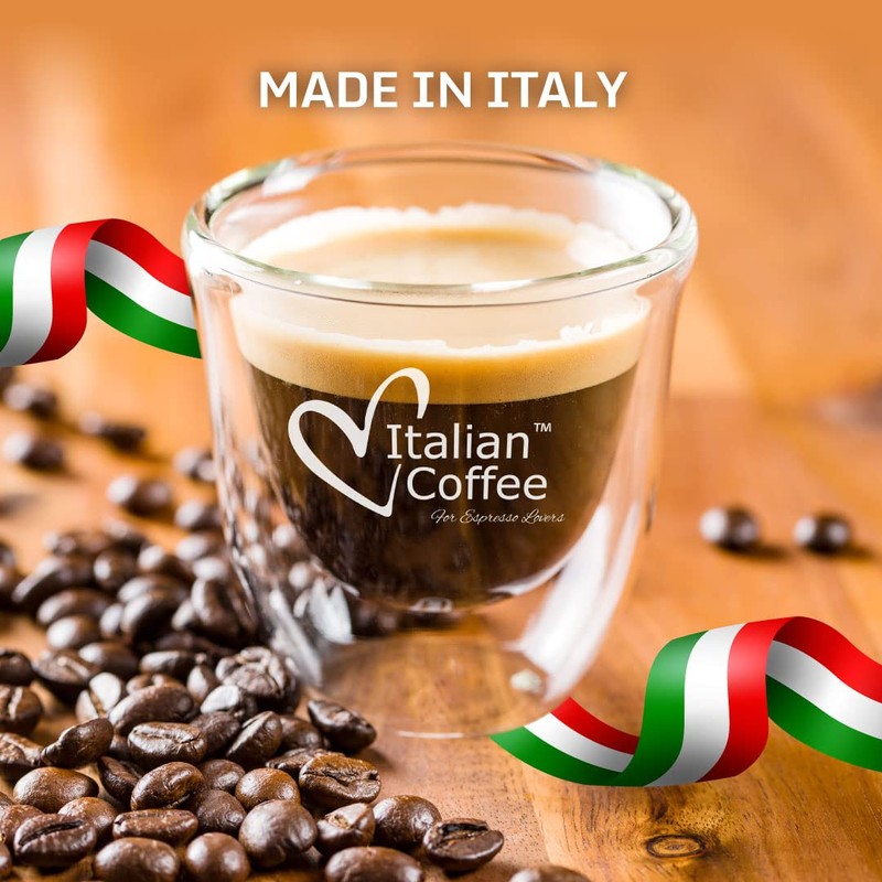 Italian Coffee capsules compatible with RIVO machines (Ristretto, 1 Count