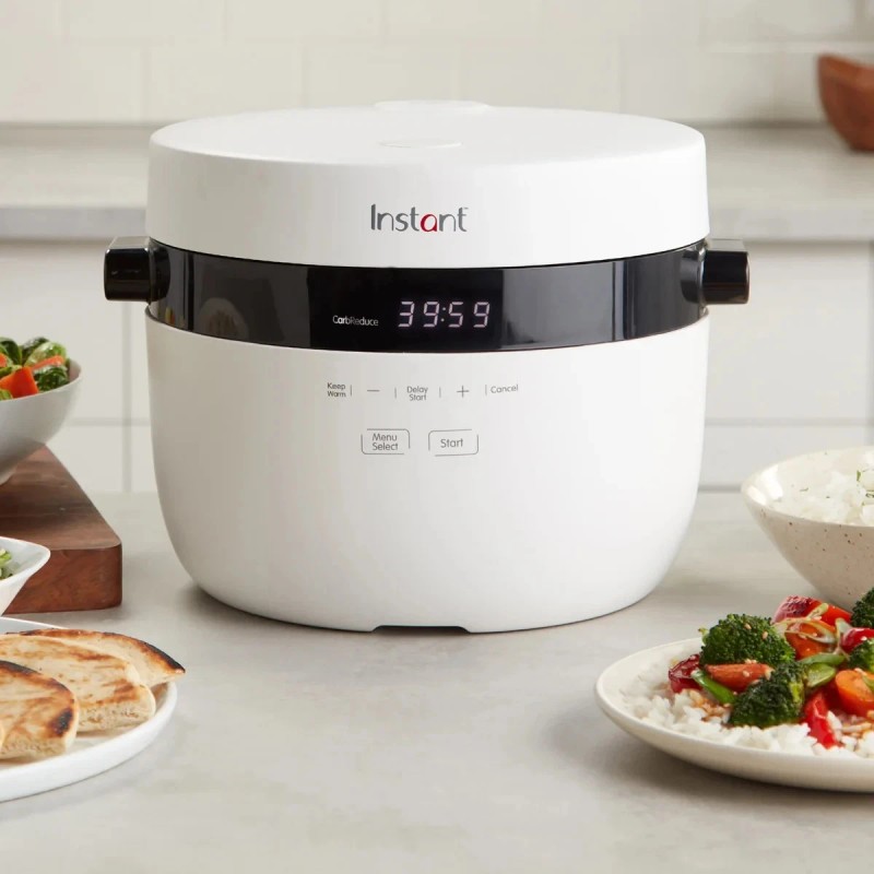 Instant Pot 12-Cup Rice & Grain Cooker Carb Reducing Tech