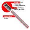 Tungsten Carbide Burr Set 1/8 (3 mm) Shank, Die Grinder