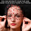 264Pcs Star Face Gems Eye Gems, Self-Adhesive Face Jewels Rhinestones