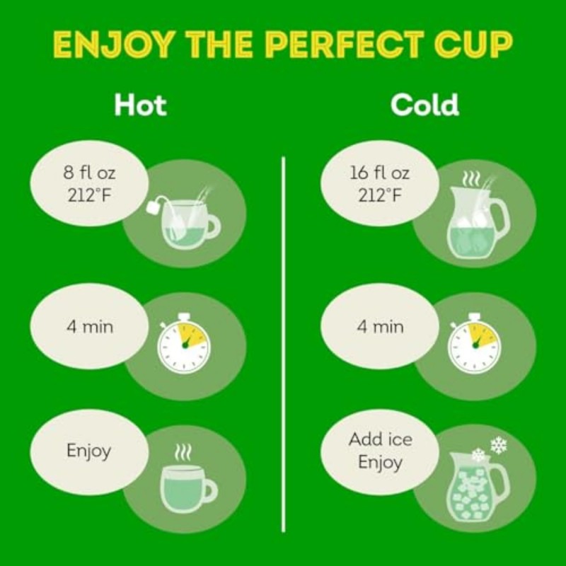 Lipton Peach Green Tea Bags, Flavored, Unsweetened Teabags for Hot