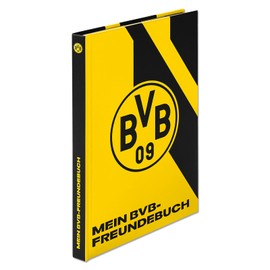 Borussia Dortmund Unisex Youth BVB Friendship Book, Black/Yellow Friendship Album, Yellow, One Size