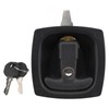 T Handle Latch Black Zinc Alloy T Type Toolbox Folding
