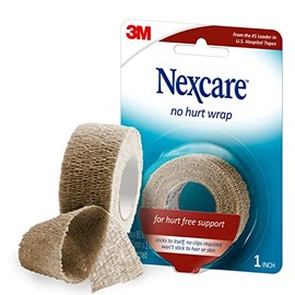 Nexcare No Hurt Wrap, 1 in x 80 in, Unstretched