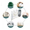KFMX Joyero Organizador Plegable Con Espejo Aretes Collares