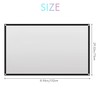 Xsdjasd Home Theater Portable Projector Screen Outdoor HD White Foldable