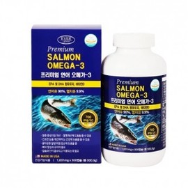 Evergreen Premium Salmon Omega-3 1001mg x 300 Capsules