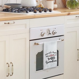 Tzhim Dog Grandma Gifts Kitchen Towels, Dog Kitchen Towels, Dog Lovers Gifts for Women Hand Towels, Gifts for Dog Lovers Dish Towels Tea Towels for Kitchen, Dog Kitchen Bathroom Decor, 16x24inch