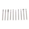 10pcs Nail Drill Bit Set Professional Home Salon Emery Cuticle