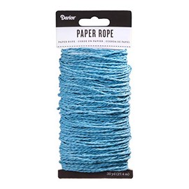 Darice Light Aqua Paper Rope