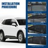 gunroil 4 PCS Car Window Shades, 26.3In x 27.5In Automotive