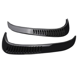 HECASA Rear Side Louver Window Vent Compatible with 1991-1998 Lexus LX450 & Toyota Land Cruiser 80 Series Replacement for 62906-60020 62905-60020 Quarter Ventilation Pair