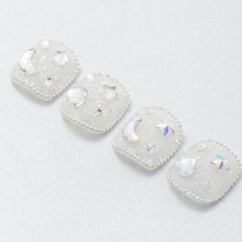 Nails are made of sucking nail pixie stone crystal nail parts, 1 piece / 네일은 재료빨 네일 픽시스톤 크리스탈 네일파츠, 1개