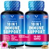 Immune Support Supplement with Echinacea Capsules & Elderberry with Zinc