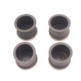 Best Furniture Movement, Round Leg Cap, 0.8 - 0.9 inches (21 - 23 mm), Pack of 4 10-301