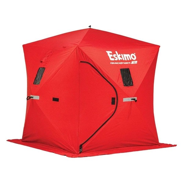 Eskimo Quickfish 69151 2 Pop-up Portable Ice Shelter, 2 Person
