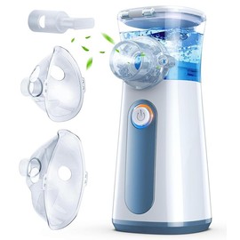 Portable Ultrasonic Air Humidifier, Compact Air Humidifier with Double Power Mode, Suitable for Home and Travel, Face Care Product