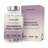 Magnesium Glycinat Hochdosiert 2505mg | 300mg Elementares Magnesium Hochdosiert Kapseln