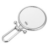 Espejo de Maquillaje Doble Cara Iluminado 10x Plegable para Viajes