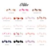 Oauee Semi Cured Gel Nail Strips | Built-In Gel Top