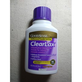 GoodSense 1 - POLYETHYLENE GLYCOL 3350 LAXATIVE Miralax 17.9oz
