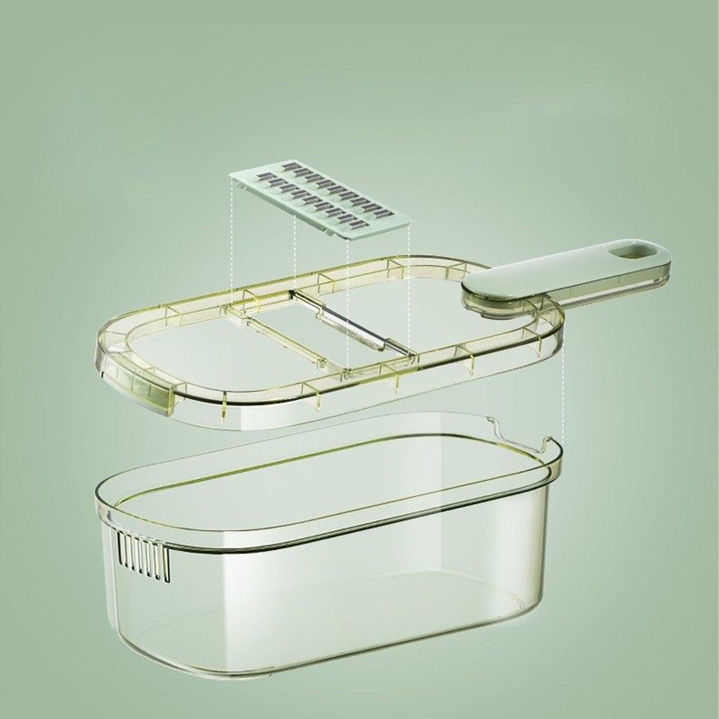Vegetable Cutter Vegetable Slicers 304 Stainless Steel Transparent Food Chopper