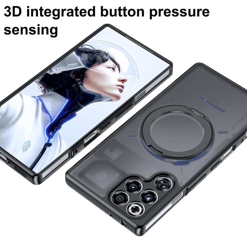 Suttkue for Nubia RedMagic 11 Pro/11S Case wiht Stand,high qualit,PC