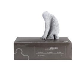 Kitchen Dish Towels, Commercial Counter Cloth, 20 Pieces, Disposable Table Duster, Reusable Microfiber Cloth, Kitchen Towel, Towel, Gray, 7.9 x 7.9 inches (20 x 20 cm)