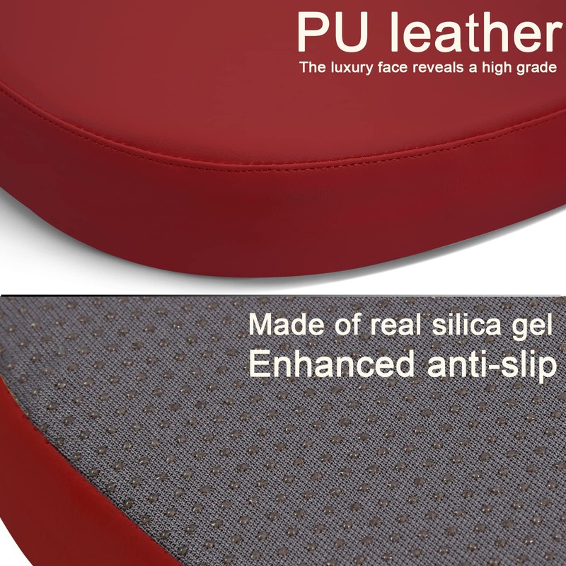 BUYUE Enhanced Anti-Slip Magnetic Bar Stool Cushions Set of 4,