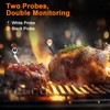 2 Probes Wireless Meat Thermometer with LCD Screen, 700FT Digital