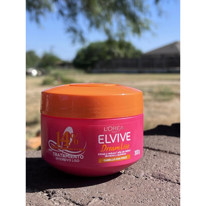L'Oréal Paris Elvive Mascarilla para Cabello Dream Liso Control Frizz