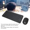 2.4G Wireless Keyboard Mouse Combo 78 Key Retro Round Keycap