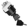85804674 Ignition Starter Switch With 2 Keys Compatible with JCB
