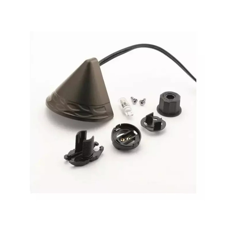 Kichler 2-Watt Olde Bronze Low Voltage Plug-in LED Deck Step