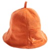 Loo&c Women's Sauna Hat, Solid, Simple, Towel Fabric, Pile, Sauna