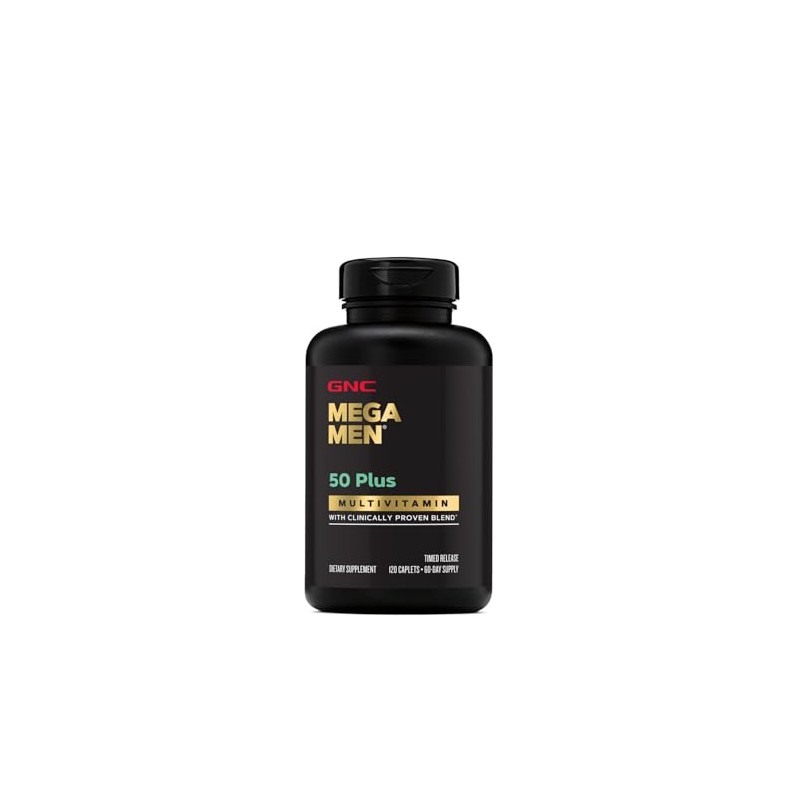 GNC Mega Men 50 Plus Multivitamin for Men | Antioxidants