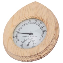 BESPORTBLE Indoor Temperature Gauge Room Temperature Meter Wall Thermometer Thermohygrometer