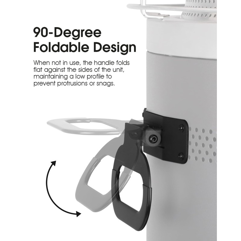 Fold-Down Side Handle for Ninja Fireside360 Outdoor Heater & Fire
