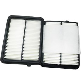 2pcs Engine Air Filter Compatible with 2018 2019 2020 2021 2022 2023 2024 2025 Kicks 2020 to 2023 2024 2025 Versa CA12315 AF10035 XA11608 A21438 PA99371 WA10908 16546-5RB1A AF54M-5RB1PNW