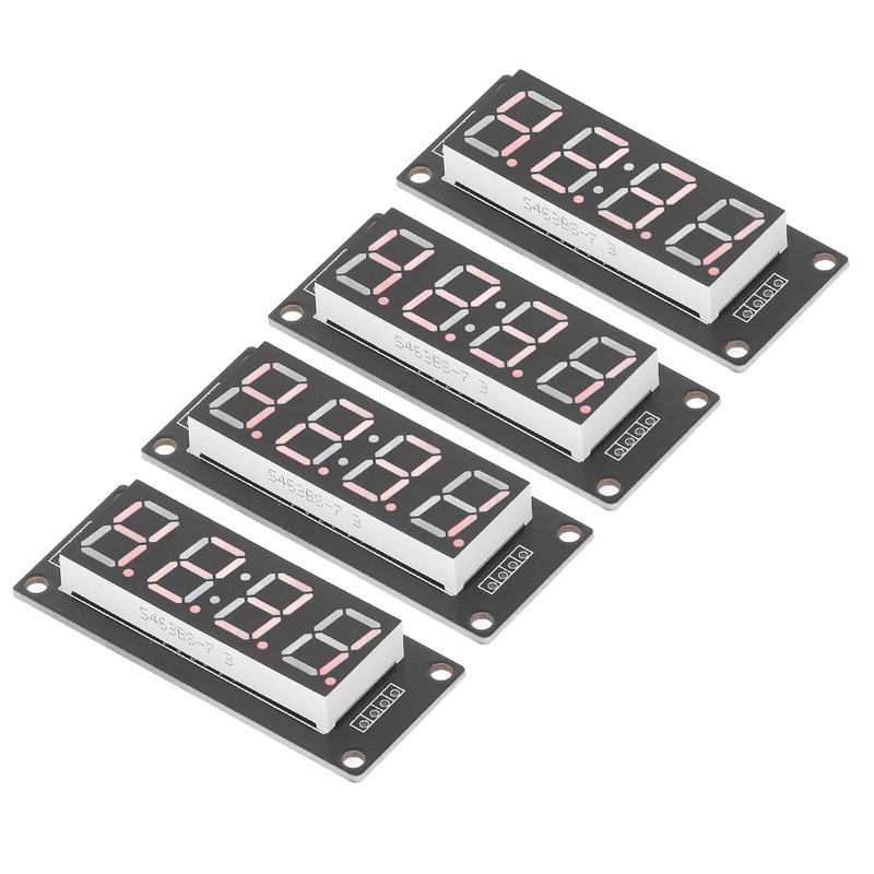 4 Set 4 Digit Digital Tube LED Display Board 7