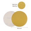 Kozelo 100pcs No Hole Sanding Discs- [ 6 Inch 240