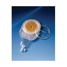 Pouch Assura AC One-Piece System 1/2 to 2-3/4 Stoma Drainable Trim To Fit #12805