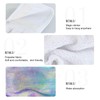 Kigai Iridescent Flower Hanging Towels,Magic Tape Hanging Kitchen Towels,Super Absorbent,Fast